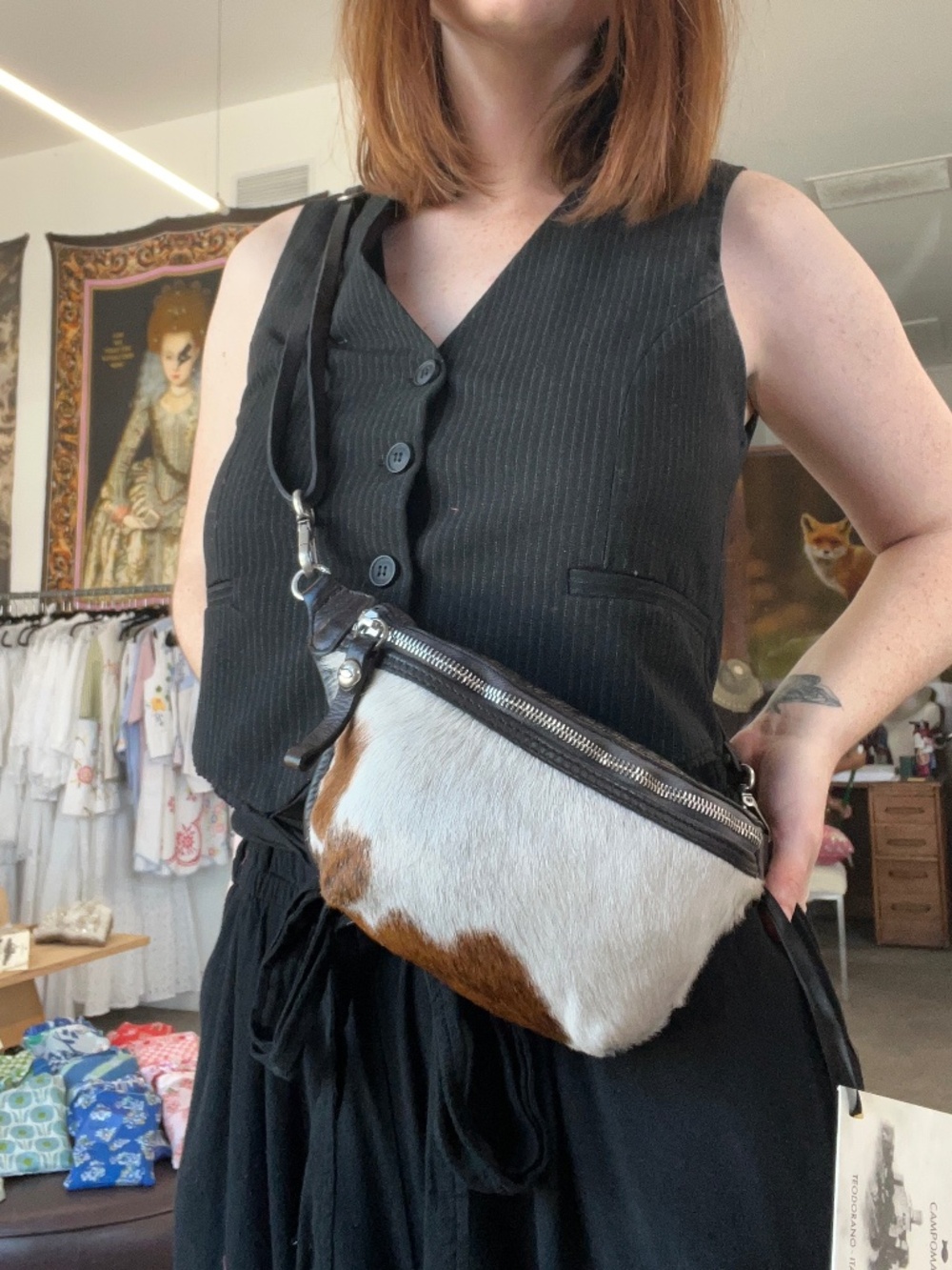 Campomaggi Belt Bag with Calf Hair
